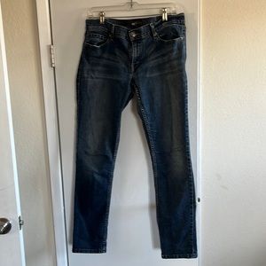 Levi’s Skinny Blue Jeans. Size 13.